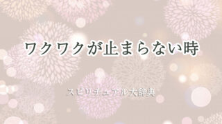 ワクワク が 止まら ない スピリチュアル