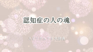 認知 症 魂 スピリチュアル