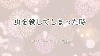 虫-を-殺し-て-しまっ-た-スピリチュアル