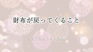 財布-戻ってくる-スピリチュアル