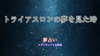 夢-占い-トライアスロン