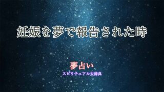 夢-占い-妊娠-報告