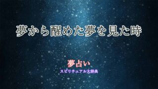 夢から醒めた夢-占い