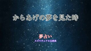夢占い-からあげ