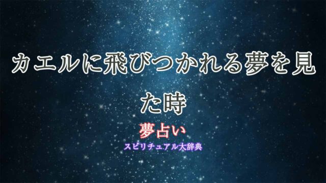 夢占い-カエルに飛びつかれる