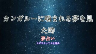 夢占い-カンガルー-噛まれる