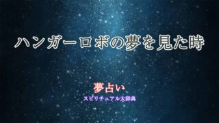 夢占い-ハンガーロボ