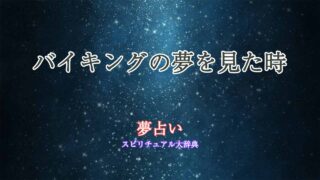 夢占い-バイキング-乗り物