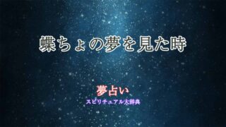 夢占い-蝶ちょ