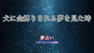 夢占い-金縛り-犬