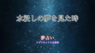 夢占い-雨漏り-水浸し