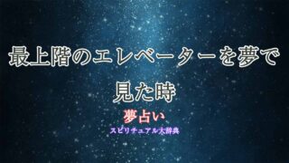 夢占いエレベーター-最上階