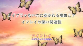 タイプじゃないのに惹かれる-ツインレイ
