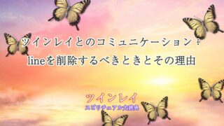 ツインレイ-line-削除