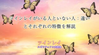 ツインレイ-いる人-いない人