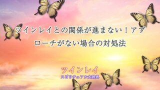 ツインレイ-アプローチなし