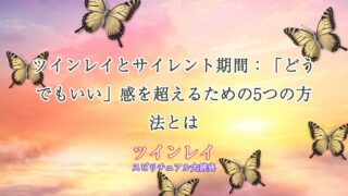 ツインレイ-サイレント-どうでも-いい