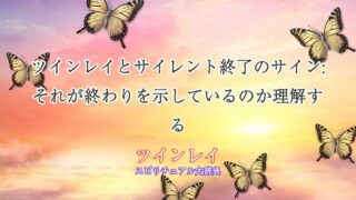 ツインレイ-サイレント終了-サイン