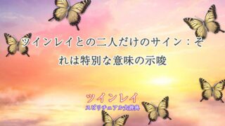ツインレイ-二人だけのサイン