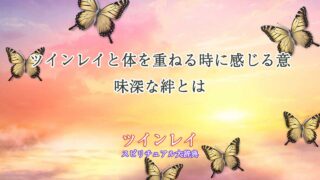 ツインレイ-体を重ねる