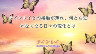 ツインレイ-何とも思わ-なくなる