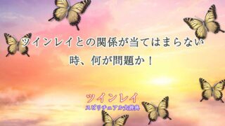 ツインレイ-当てはまらない