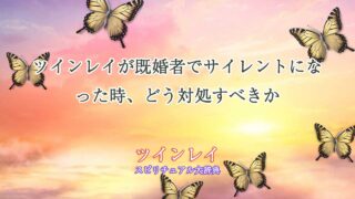 ツインレイ-既婚-サイレント