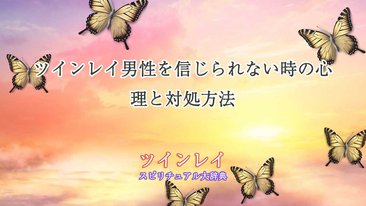 ツインレイ男性-信じられない