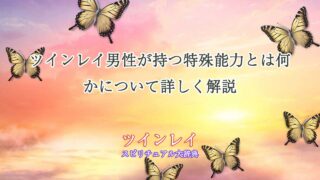 ツインレイ男性特殊能力
