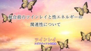 ツインレイ統合前-性エネルギー