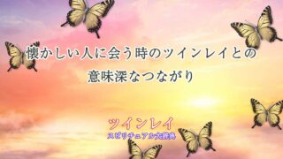 懐かしい人に会う-ツインレイ