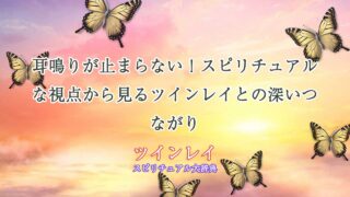 耳鳴り-スピリチュアル-ツインレイ