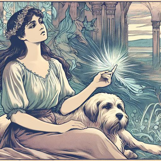 犬に見つめられることのスピリチュアルな良い意味とサイン