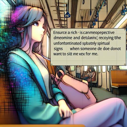 電車で隣に座られない人のスピリチュアルな悪い兆候