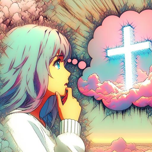 十字架雲のスピリチュアルな悪い兆候