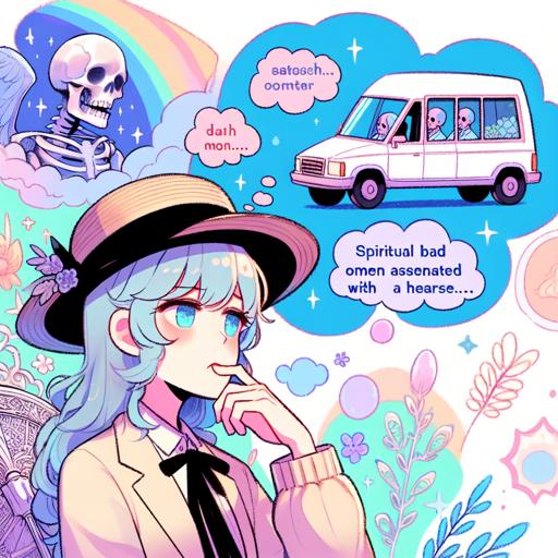 霊柩車を見ることのスピリチュアルな悪い兆候