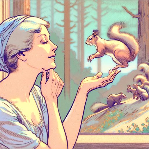 リスが横切ることのスピリチュアルな悪い兆候