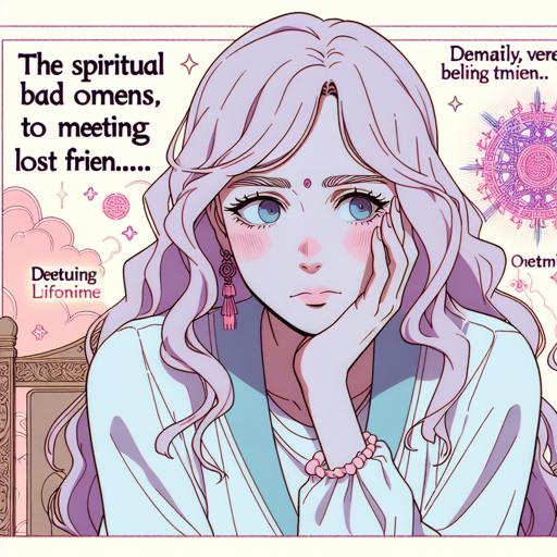 久しぶりの友人に会うことのスピリチュアルな悪い兆候