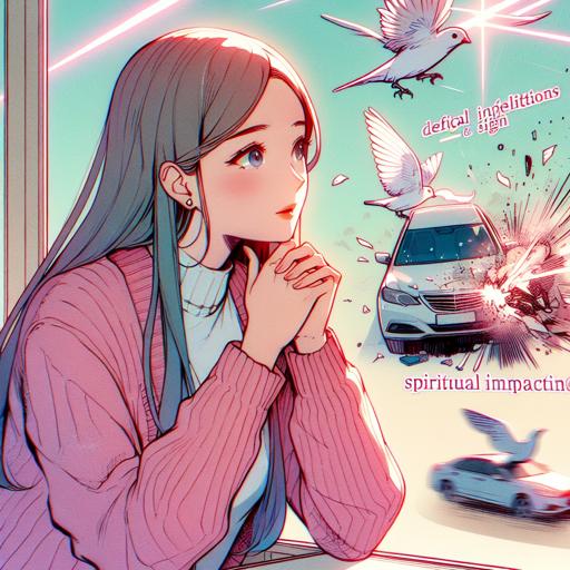 車に鳥がぶつかった時のスピリチュアルな良い意味とサイン