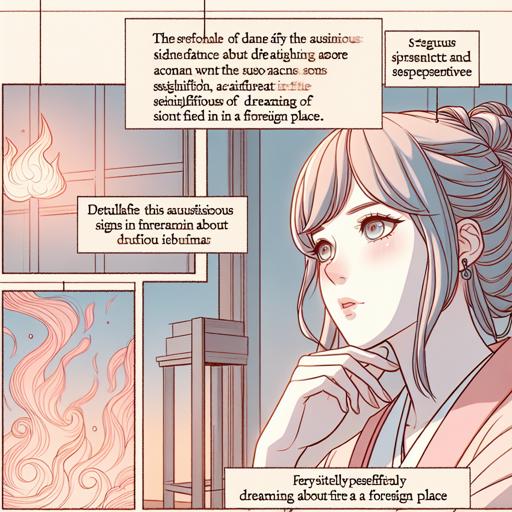 知らない場所で火事の夢を見た時の良い意味とサイン