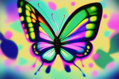 緑の蝶のスピリチュアルな良い意味とサイン