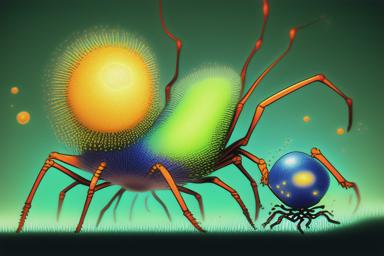 緑色の蜘蛛のスピリチュアルな良い意味とサイン