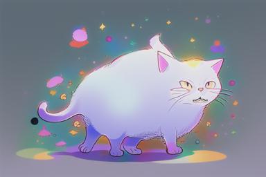 グレーの猫のスピリチュアルな悪い兆候