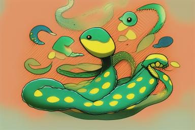 緑色の蛇のスピリチュアルな悪い兆候