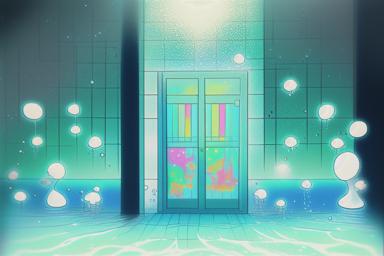 冷水シャワーのスピリチュアルな世界への扉