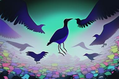 カラスが夜中に鳴くことのスピリチュアルな悪い兆候