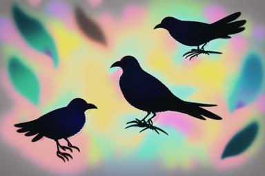 カラスの羽根のスピリチュアルな悪い兆候