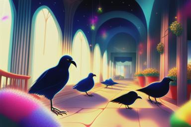 ベランダにカラスが来ることのスピリチュアルな良い意味とサイン