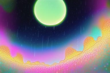 雨なのに月が出ている時のスピリチュアルな良い意味とサイン