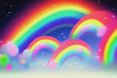 光の周りに虹が見える時のスピリチュアルな良い意味とサイン
